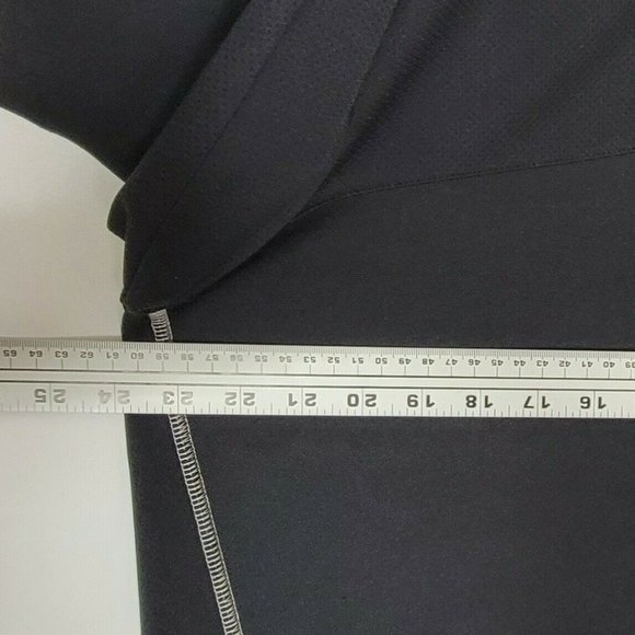 PGA Tour Jacket Mens L Black 1/4 Zip Pullover Athletic Long Sleeve Shirt Sweater - Picture 5 of 10